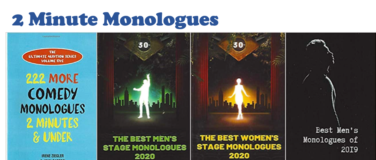 2 Minute Monologues - Monologue Genie